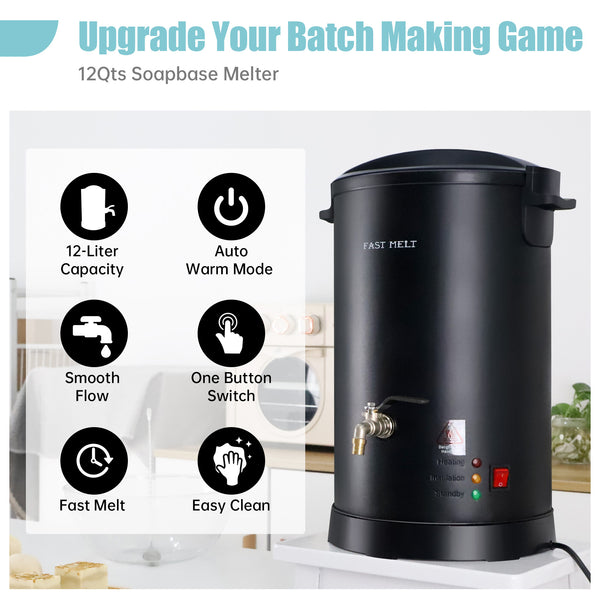 FAST MELT 12 Qts soap base melter - ToAuto Tool