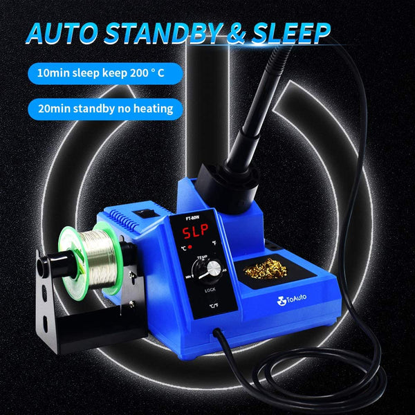 Soldering Station 80W Digital Solder Iron Station Kit - ToAuto Tool