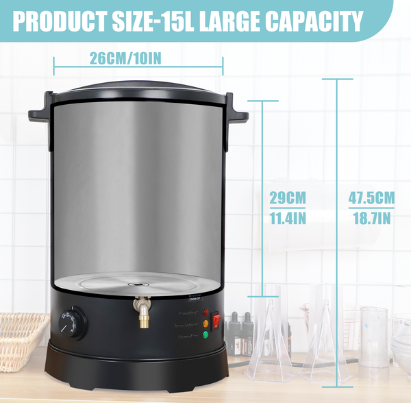 ToAuto 15Qts Digital/Mechanical Wax Melter for Business - ToAuto Tool