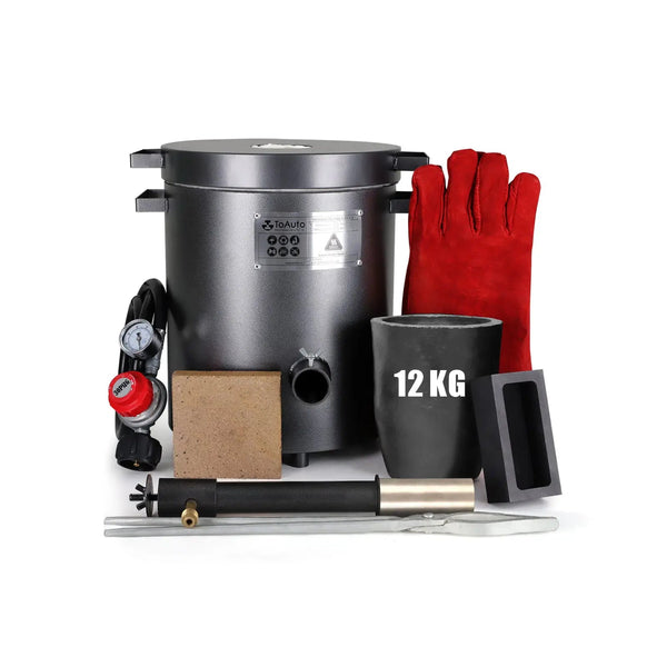 12KG Propane Melting Furnace ToAuto Metal Studio