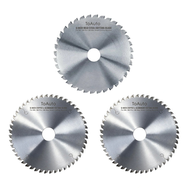 ToAuto 6-Inch Metal Cutting Saw Blade for Aluminum, Copper and Mild Steel