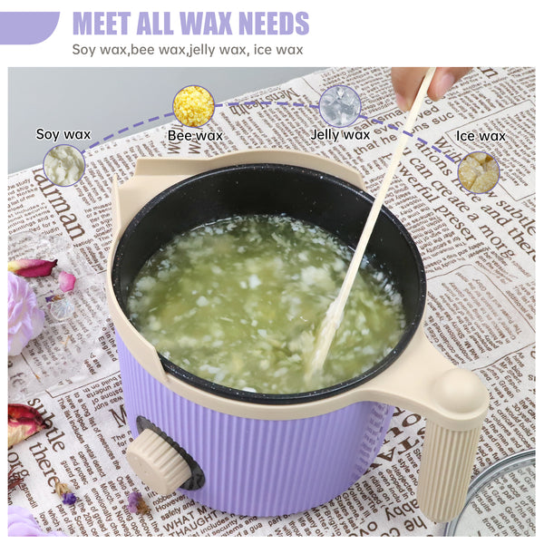 TOAUTO Handheld 1.5L Small Wax Melting Pot Purple - ToAuto Tool