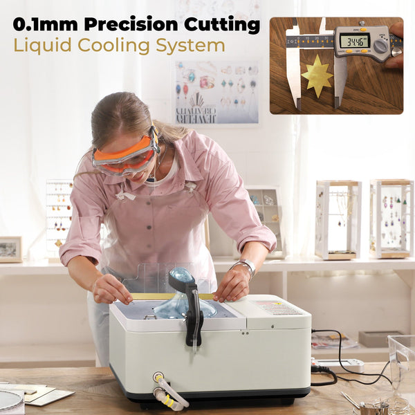 6 Inch Metal cutting facet machine for DIY Precise cutting ToAuto Tool