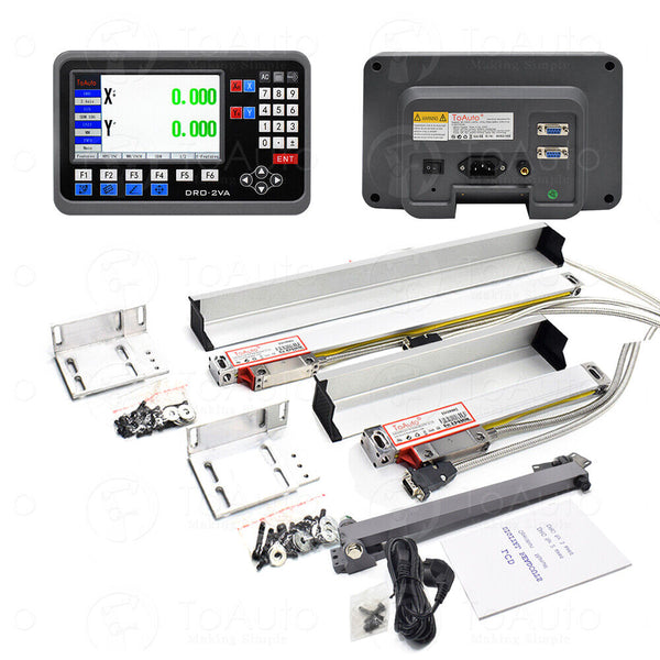 2/3 Axis DRO Kit LCD Display +Scales - ToAuto Tool