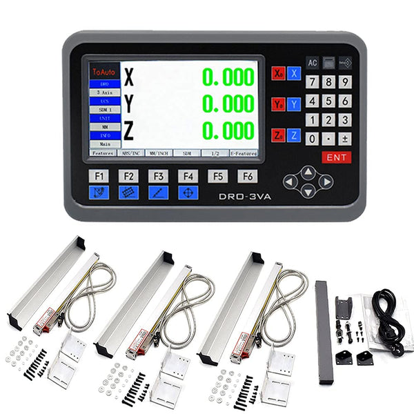 2/3 Axis DRO Kit LCD Display +Scales - ToAuto Tool